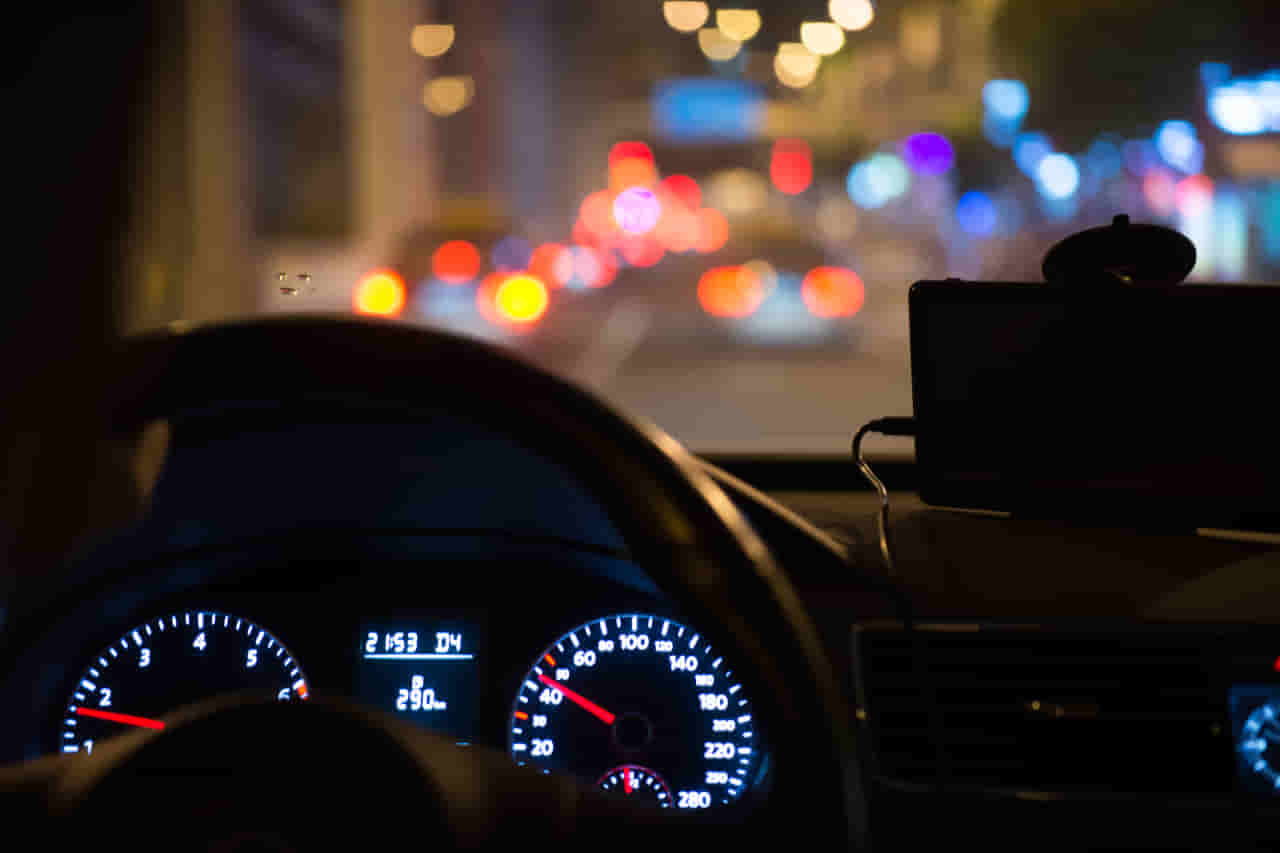 conducir de noche